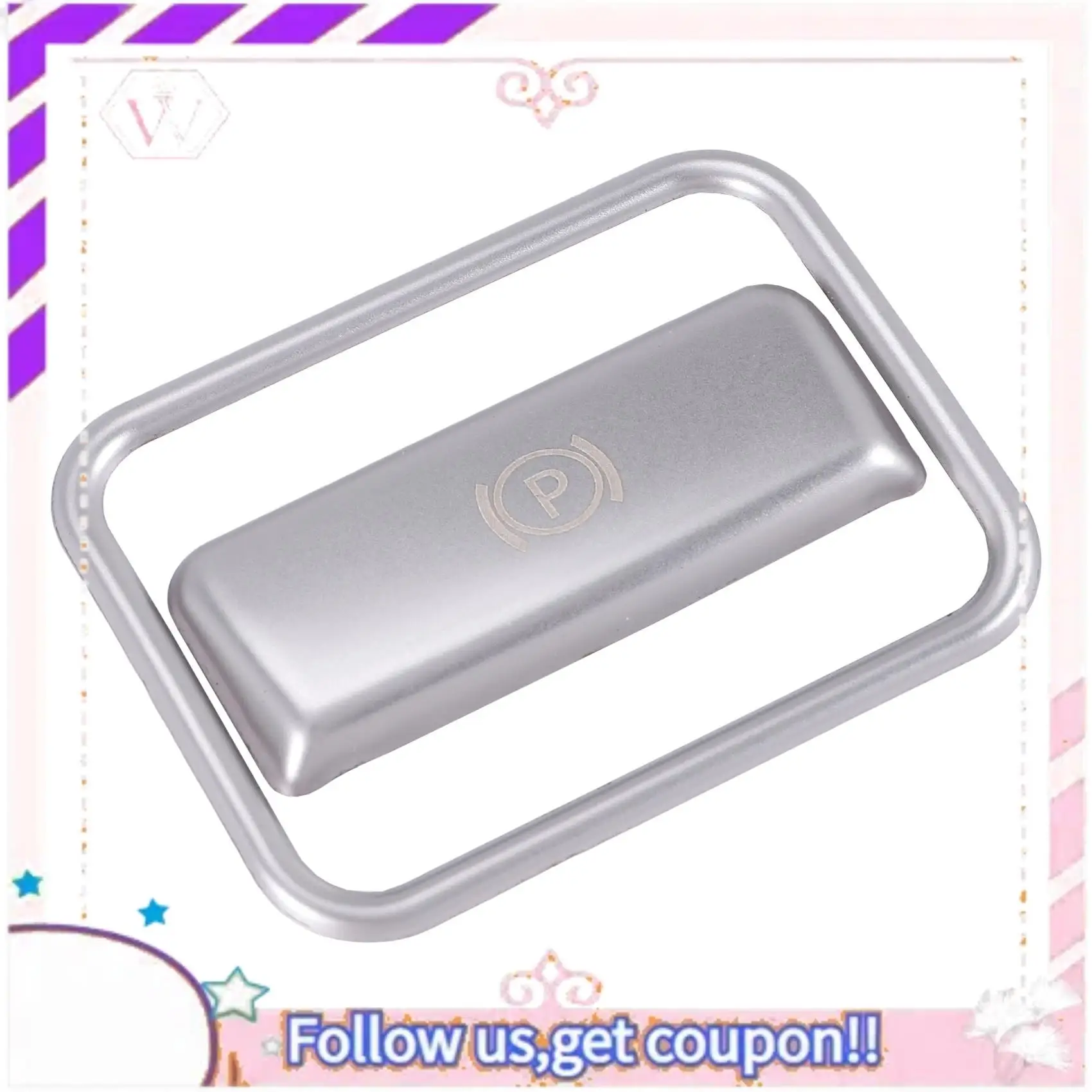 

A76T-Car Parking Hand Brake Sticker P Button Brake Switch Frame Cover Trim For Benz ML350 GL450 AMG W166 W176 W246 X156