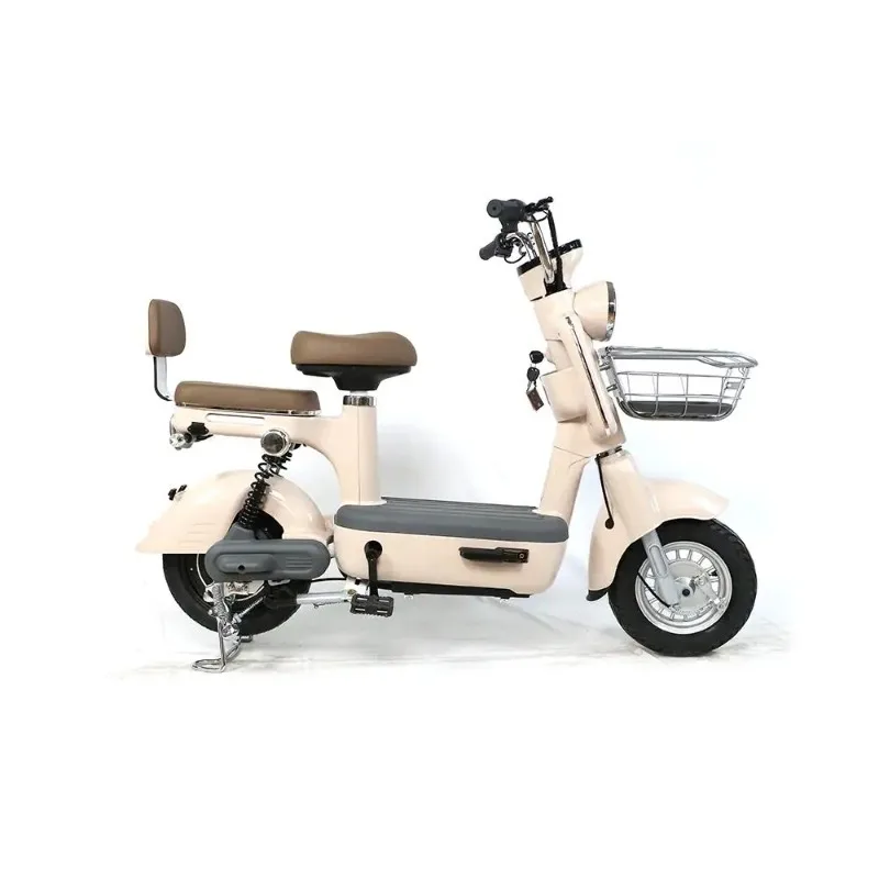 AliExpress NONE Wholesale 400W Motor 2 Wheel Electric Moped Scooter Vintage Electric Bicycle City Electric Bike