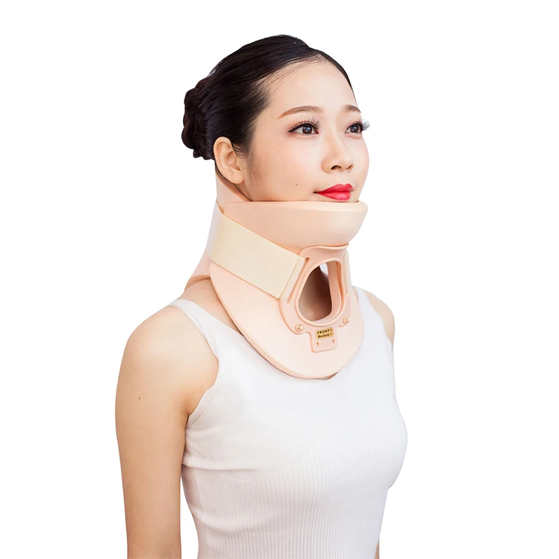 Breathable Neck Brace Medical Cervical Collar Support Immobilizer Vertebrae Pain Relief Tractor Orthosis Braces