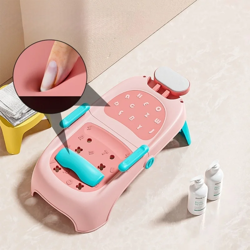Shampoo Recliner Baby Hair Washing Foldable for Storage for Homeuse Shampoo Bed Foldable Sitting and Lying Home Shampoo New