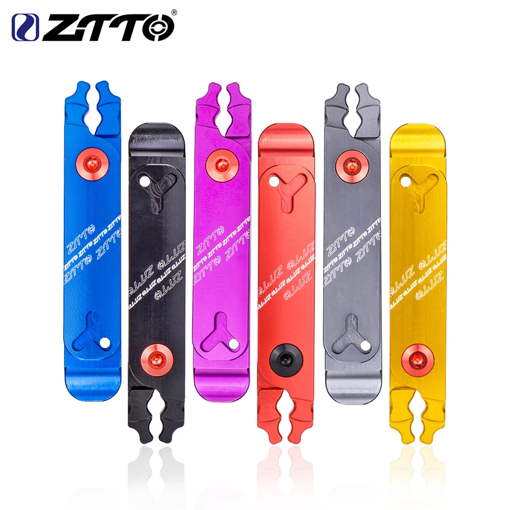 ZTTO Bicycle Missing Link Plier Tool Tire Lever Missing Link Box Bicycle Master link Plier Valve Tool 4 in 1 Multifunction Tool