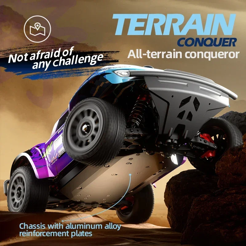 

4WD RC Car 70KM/H High Speed Brushless Motor Monster Truck Remote Control Drift Toy for Adults And Kids with LED Lights