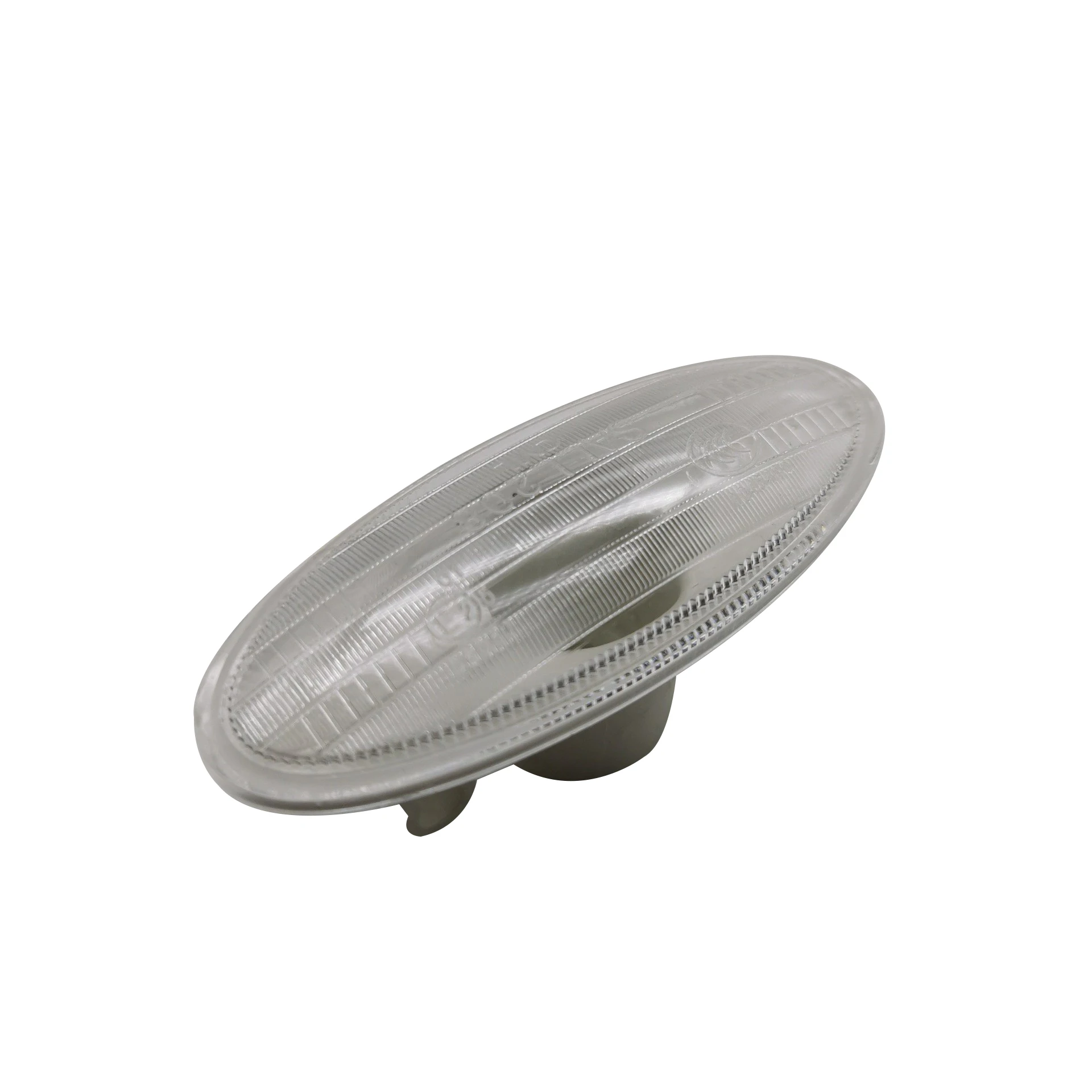 1 زوج سيارة الجبهة الجناح الجانب بدوره مؤشرات ضوئية عدسة البلاستيك الأبيض لنيسان ميكرا 2010-2017 OEM261608990A اكسسوارات السيارات #6