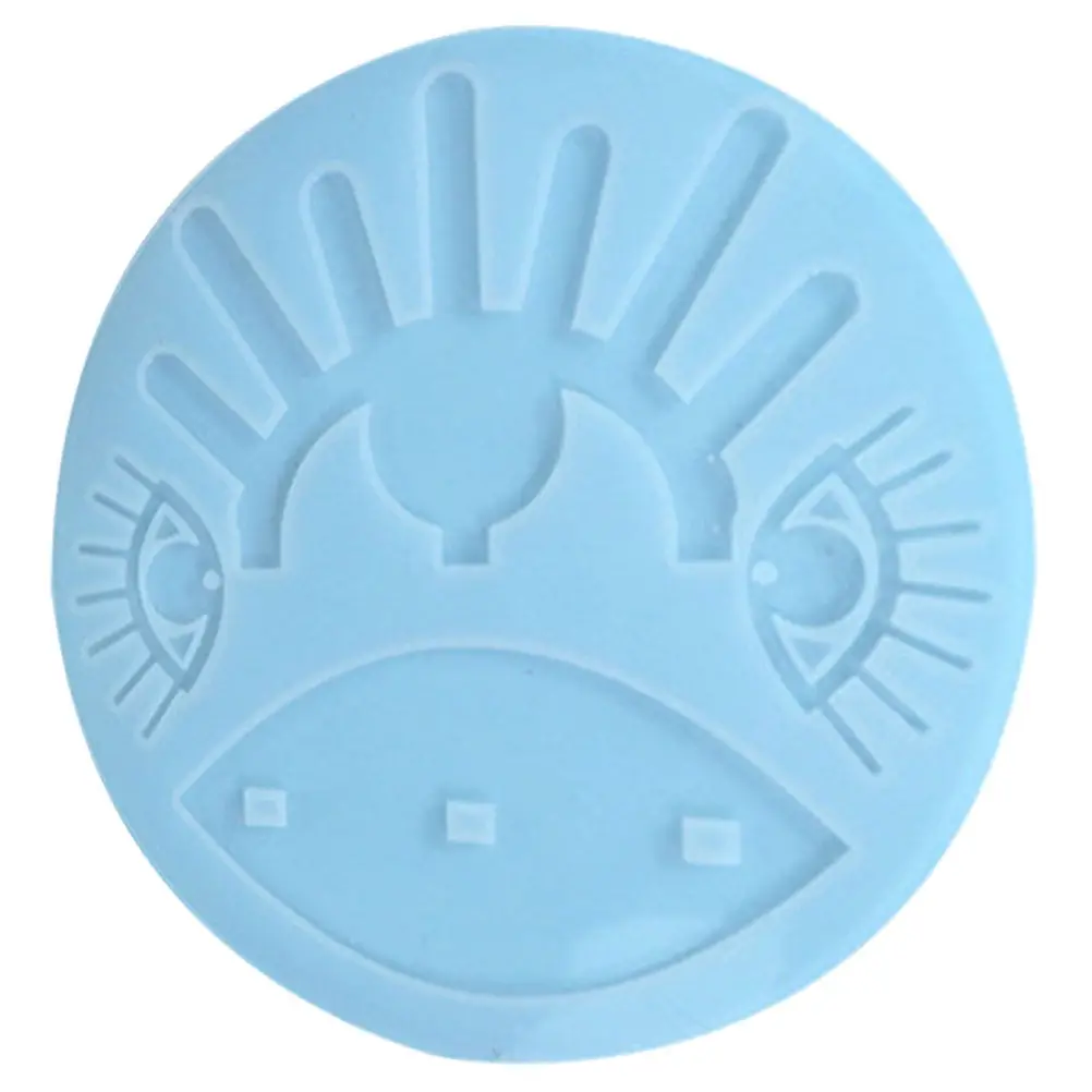 

Силиконовая форма «Злой глаз» для изготовления украшений своими руками: серег, подвесок, ожерелий, браслетов. Гибкие, многоразовые, мягкие формы для литья из эпоксидной смолы.