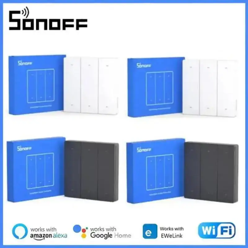 

1-4 шт. SONOFF WIFI R5 SwitchMan контроллер сцены 6-кнопочный смарт-переключатель на батарейках управление EWeLink работает с Alexa Google Home