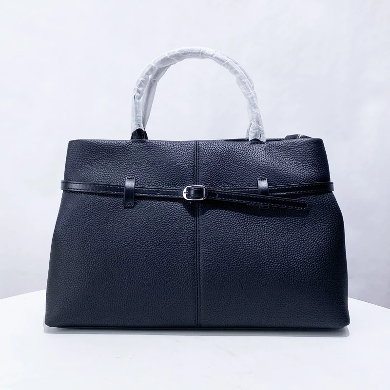 

Genuine Leather Messenger Bags For Women Luxury Designer Handbags And Purses 2025 New In Commuting Briefcase Shoulder Crossbody