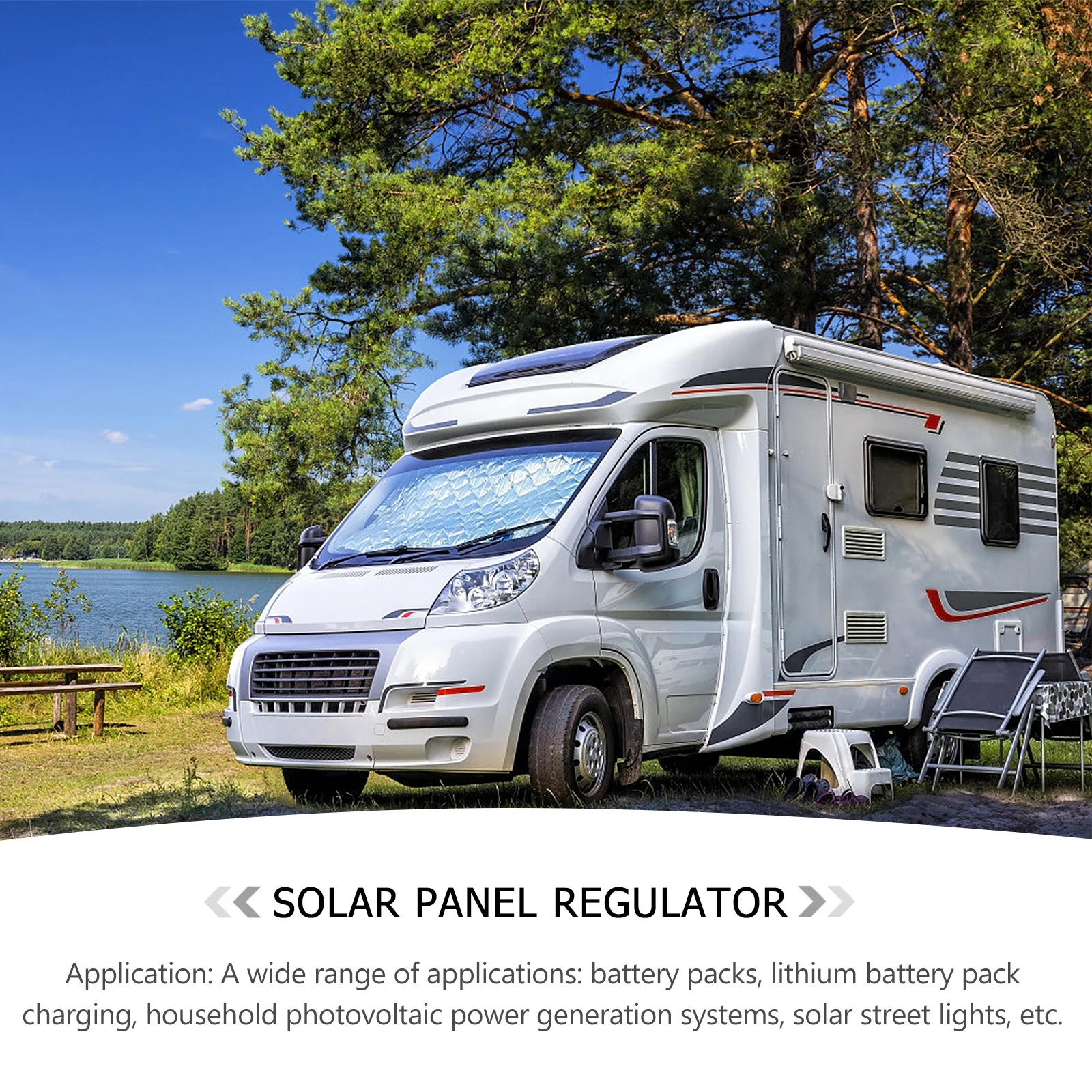 

1Set Solar Charge Controller Mppt Regulator Solar Panel Efficient Charging LCD Display Overload Protection