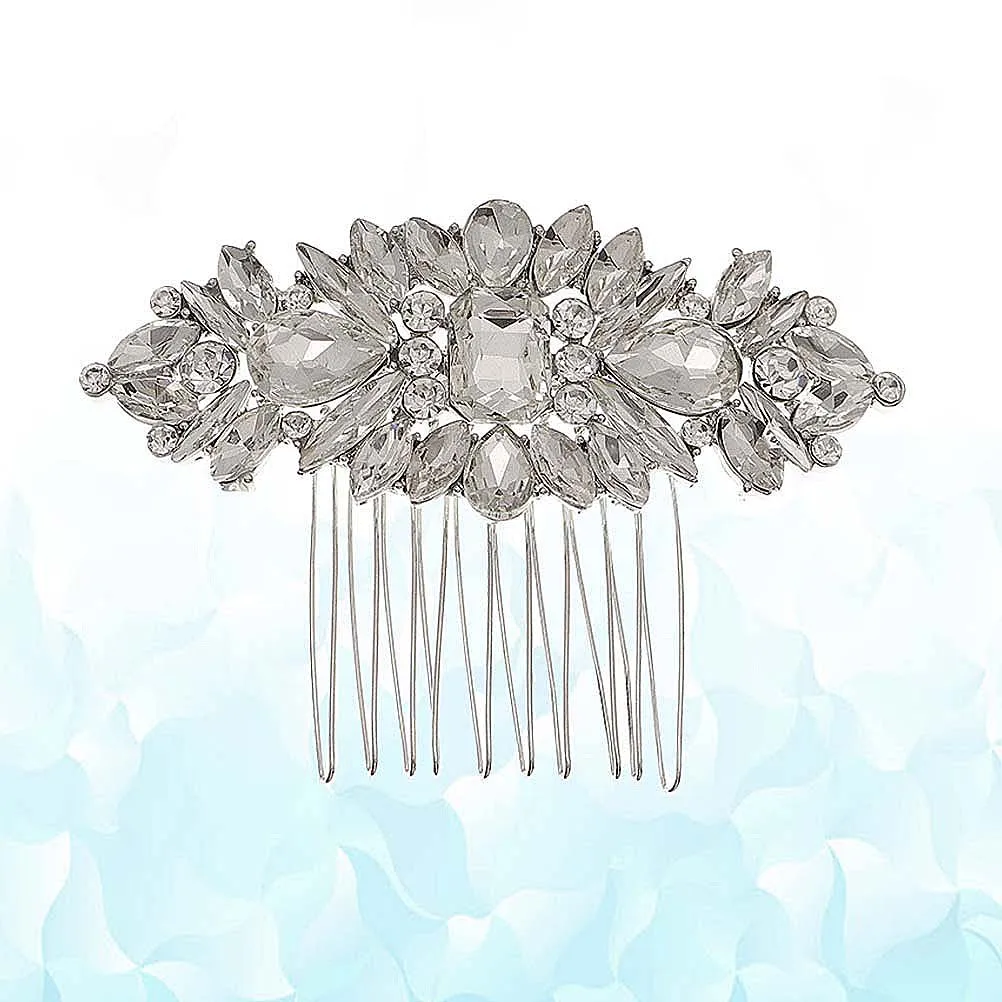 

Retro Style Crystal Shiny Elegant Alloy Vintage Headpiece For Wedding Leisure Photographs Gift Friends Relatives Tuck