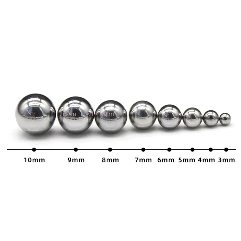 Carbon Steel Balls - Solid round Beads 4mm-12mm Diameter for Precision Ball Valves And Bearings