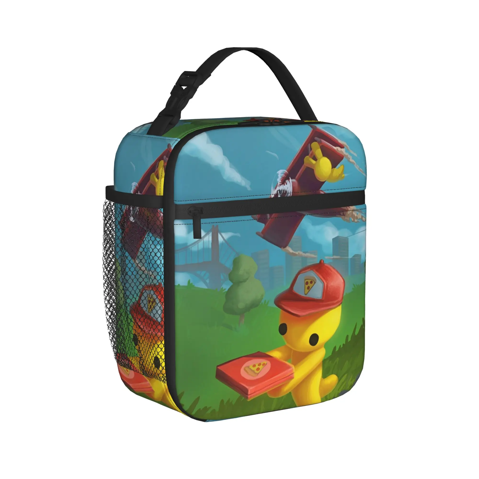 Wobbly Life Online Game Merch Insulated Lunch Bag For School Office  Food Storage Bag Reusable Thermal Cooler Lunch Boxes