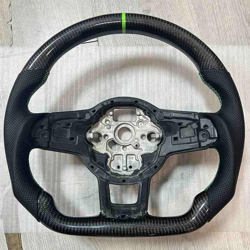 Auto stuurwiel geschikt voor VW Golf MK6 MK7 7.5 GTI GTD GTE R Polo Passat Tiguan Alcantara stuurwiel Auto Accessoires