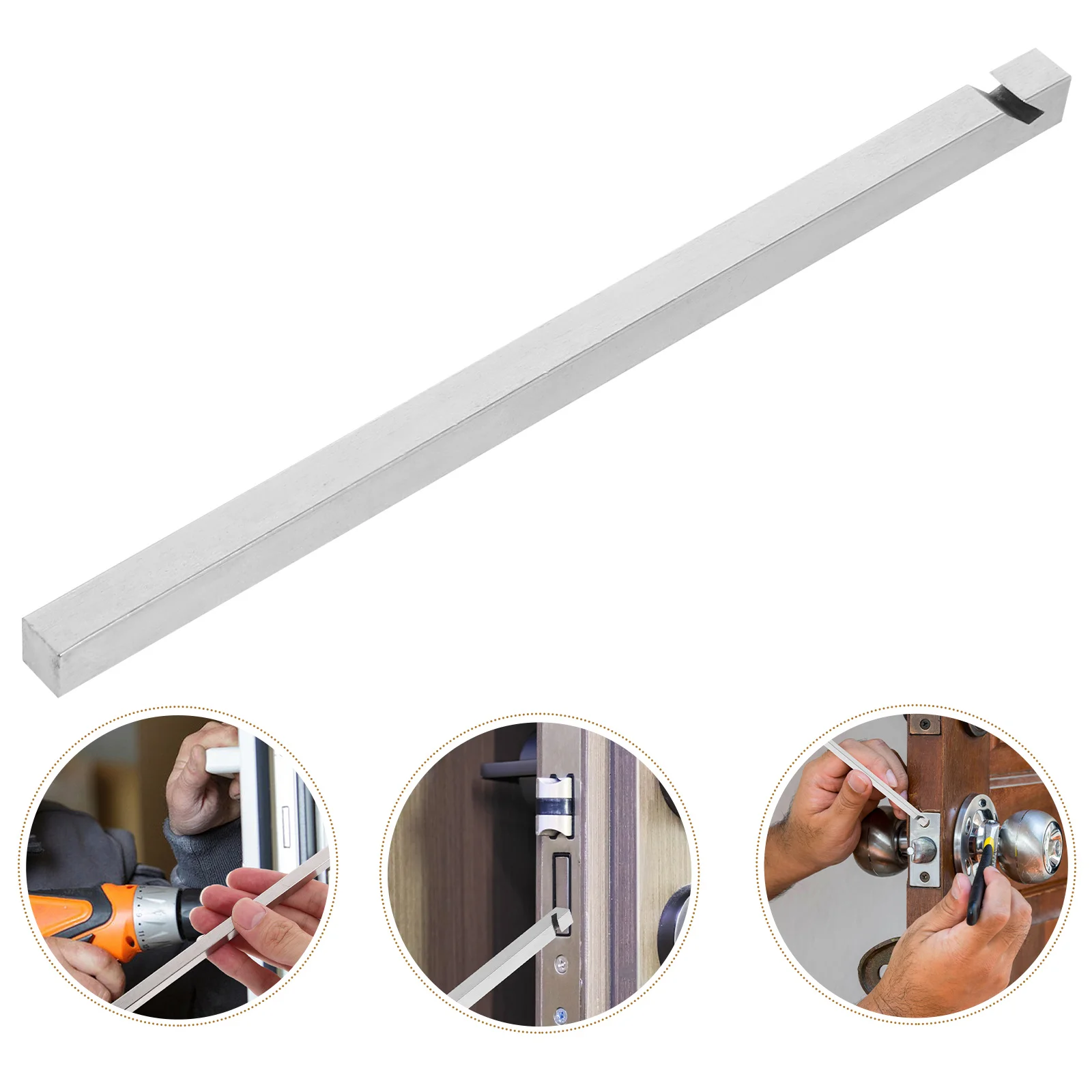 

1pcs Adjustable Security Strike Plate Bending Wrench Heavy Duty Metal Tweaker Tool For Gap Elimination Precise Alignment Hinge
