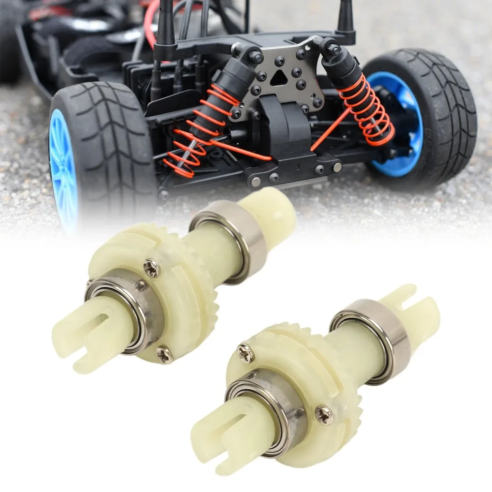 2Pcs Plastic Metal RC Car Differential With Bearing Enhanced Performance RC Car Upgrade Parts for WLtoys 1/28 New K969 RC Car
