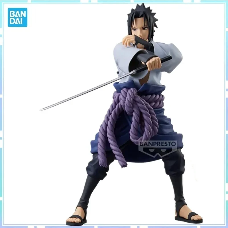 

Bandai Original Banpresto Action Figures Anime Naruto Shippuden Grandista Uchiha Sasuke PVC Model Collectible Toy Doll Gifts