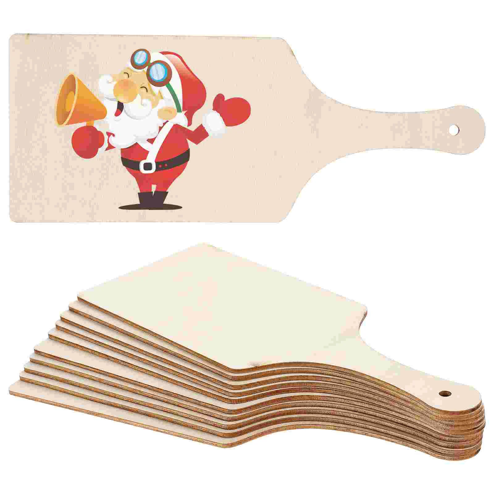 Bandejas Para Comida Square Wooden Board Small Chopping Boards with Handle Decor