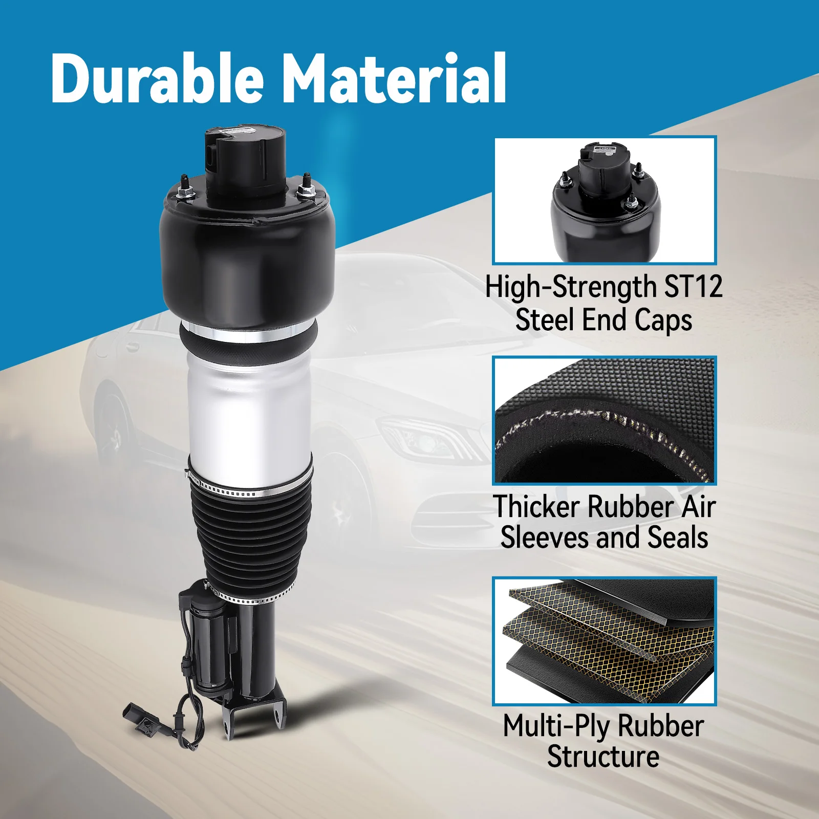 Luftfederung Stoßdämpfer vorne rechts für Mercedes E200 E220 E240 E270 E320 E500 für Benz Cls C219 Cls500 Air matic 05-06 2113205413