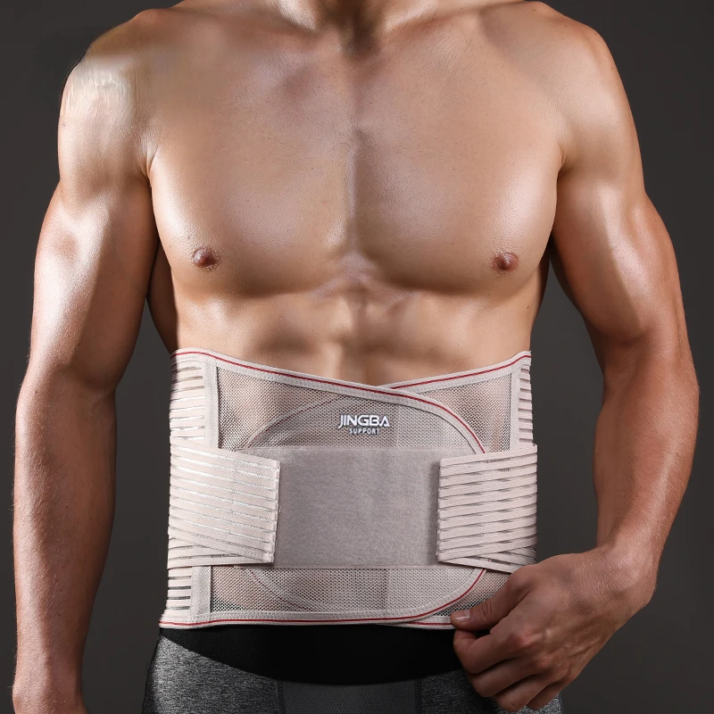 Corset Back Support Belt Men Back Brace Belt Fajas Lumbares Ortopedicas Protection Spine Support Belt