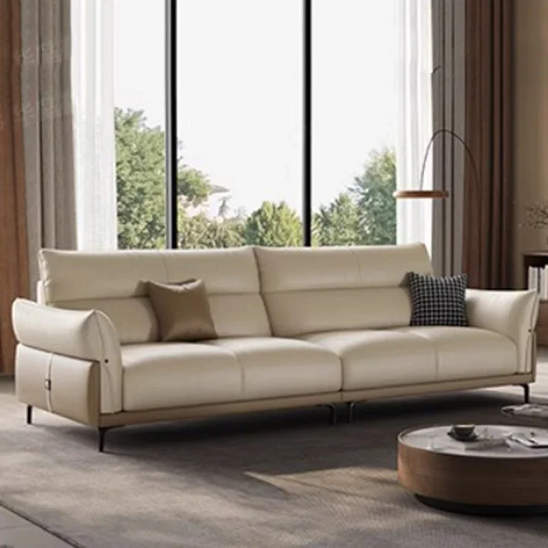 Apartment Minimalist Sofa Modern Household Luxury Italian Sofa Lazy Simple Muebles Para Salas Modernos Living Room Furniture image 4
