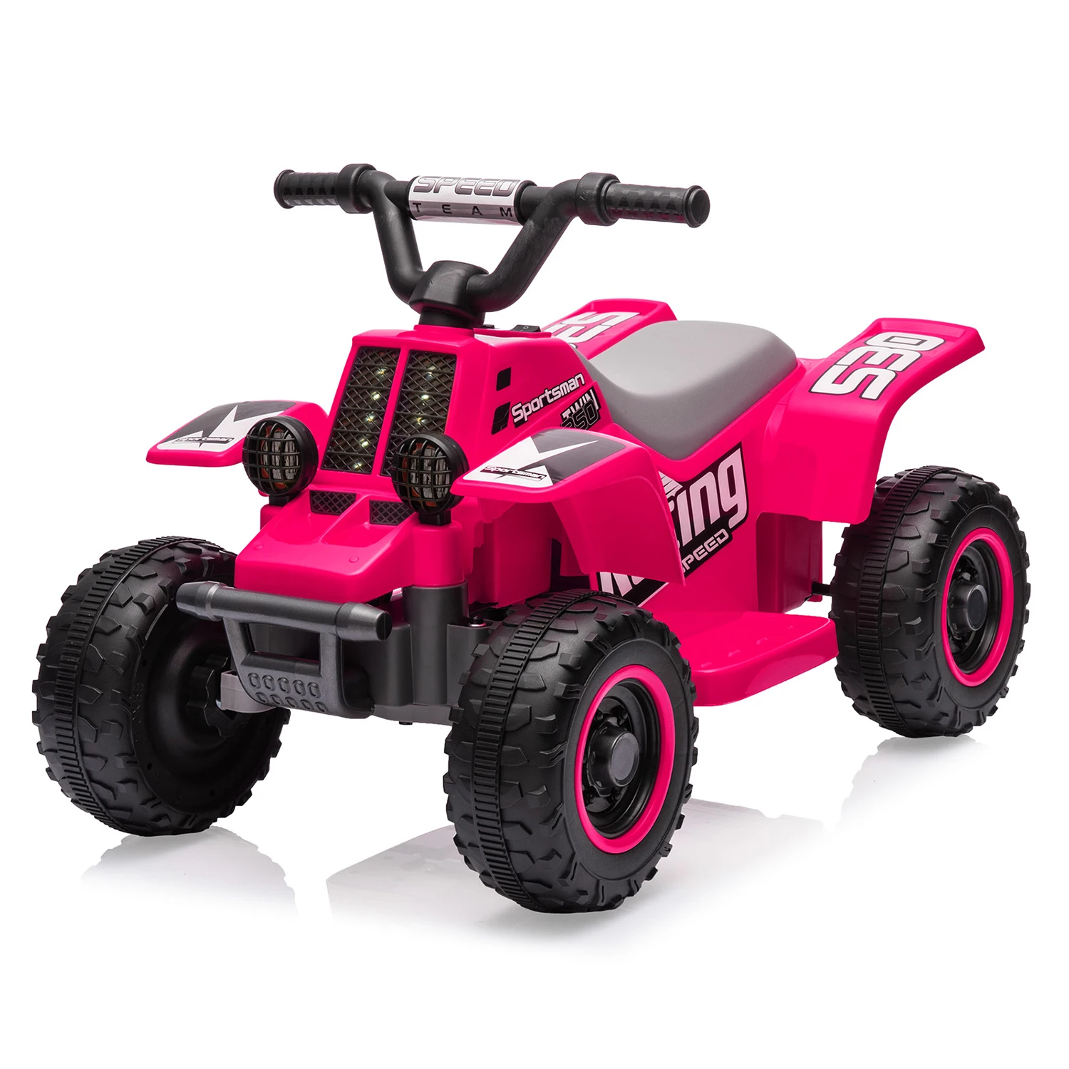 Kids Electric ATV Ride On Toy, 6V Battery Powered 4 Wheeler, 6V 4.5Ah, Single Motor 390, 4 Wheels, Max 4 mph, 66 lb Max Load, for Kids Ages 3-6