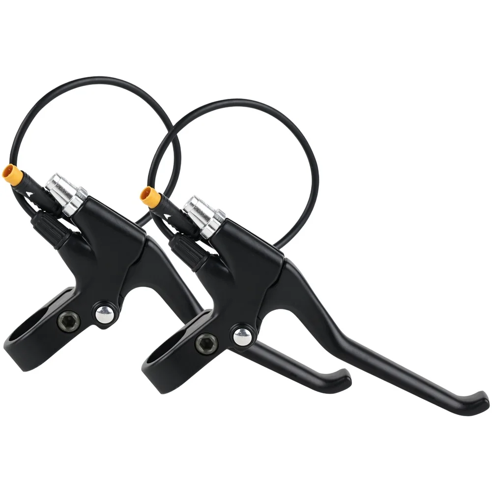 1 زوج دراجة كهربائية مقبض الفرامل رافعة Z16 منتصف المحرك انقطاع التيار الكهربائي الفرامل رافعة 3 دبوس انقطاع التيار الكهربائي الفرامل E-الدراجة المجددة ملحق #4