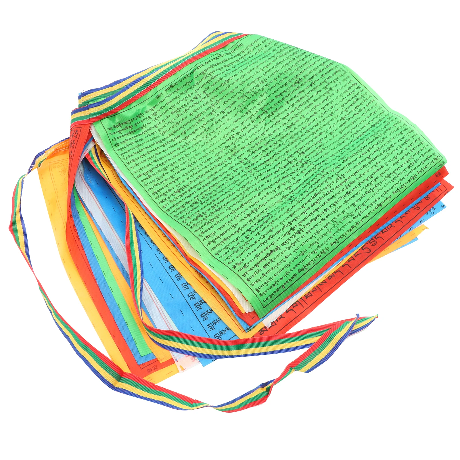 

Prayer Flags Meditation Outdoor Decor Colorful Printed Banner Pilgrimage Supplies Purify Mind Get