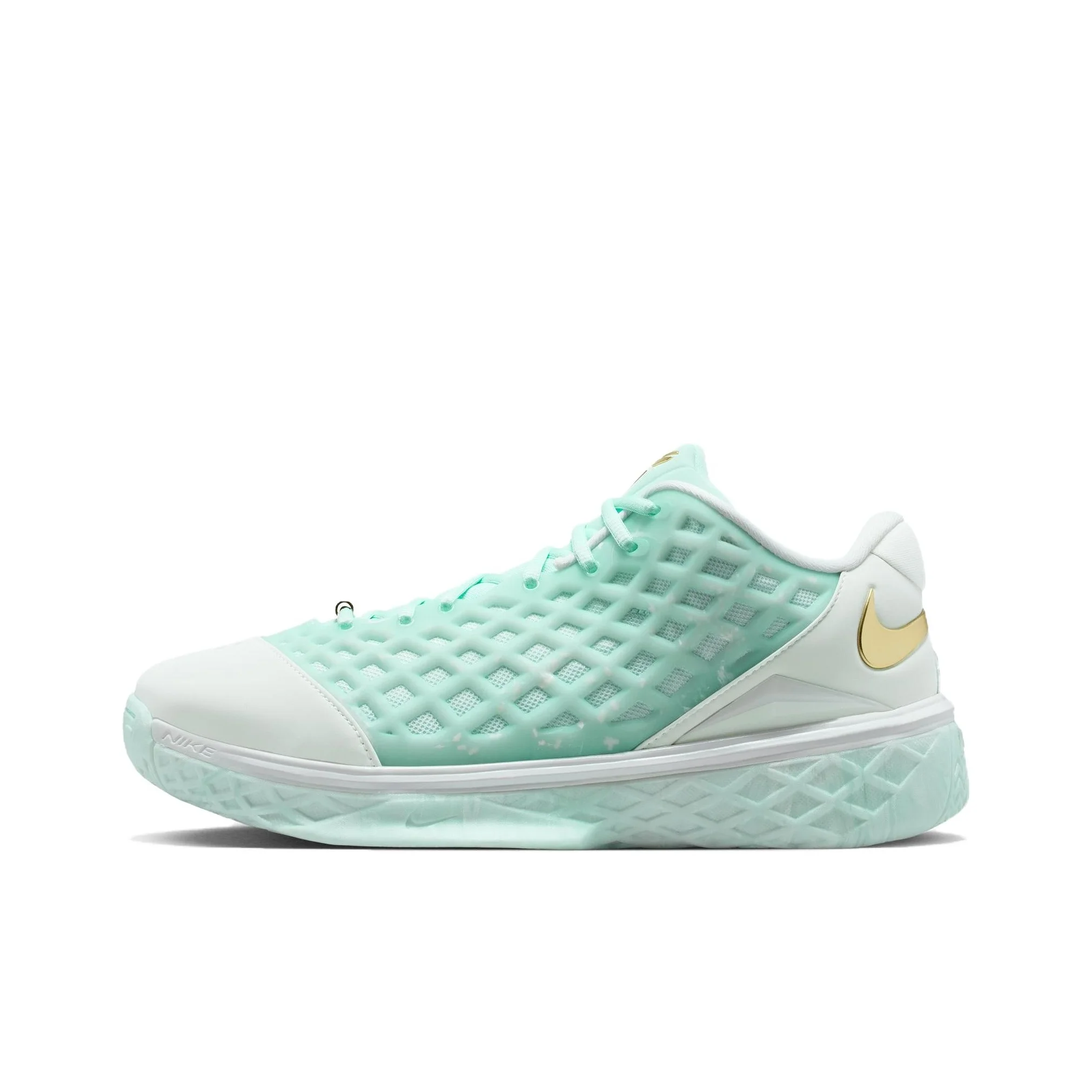Zapatillas de Baloncesto Nike Zoom Kobe 3 Rebound Grip Low Top Unisex Turquesa Claro IX2017-100