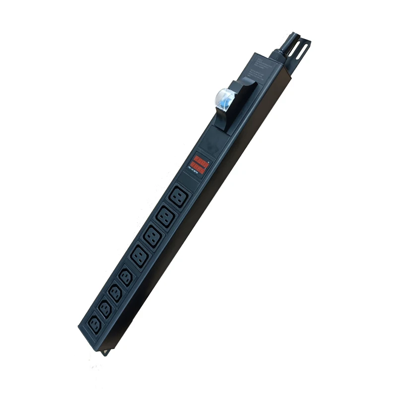 19インチキャビネットGPU L6 30p Nema 30アンペア 240ボルト C13+C19コンセント ハイパワー データセンターPDU