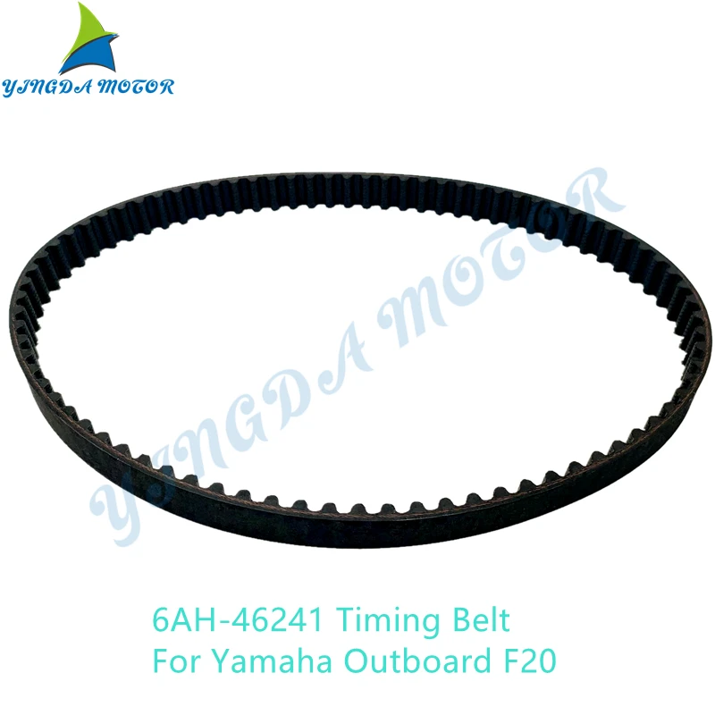 

6AH-46241 Timing Belt For Yamaha Outboard Motor 20HP 4T Parsun Hidea F20b 6AH-46241-00 Boat Accessories