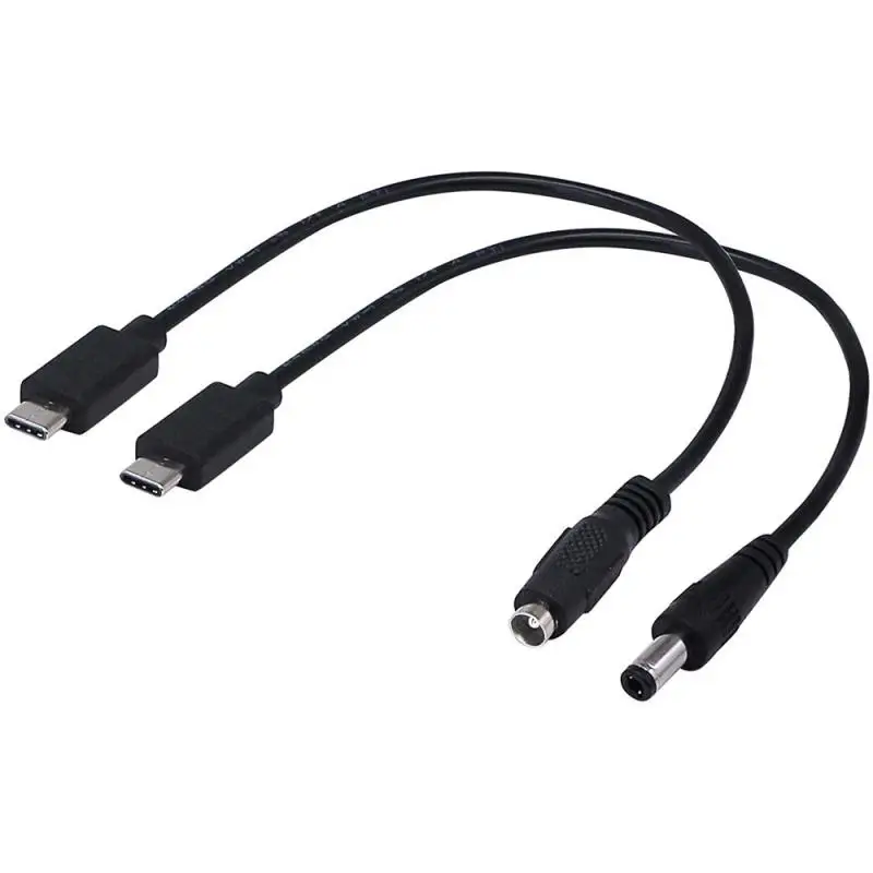 1~10PCS Type C To DC Boost Cable DC 5V to 12V WiFi to Powerbank Cable Connector USB Cable Boost Converter for Wifi Router Modem