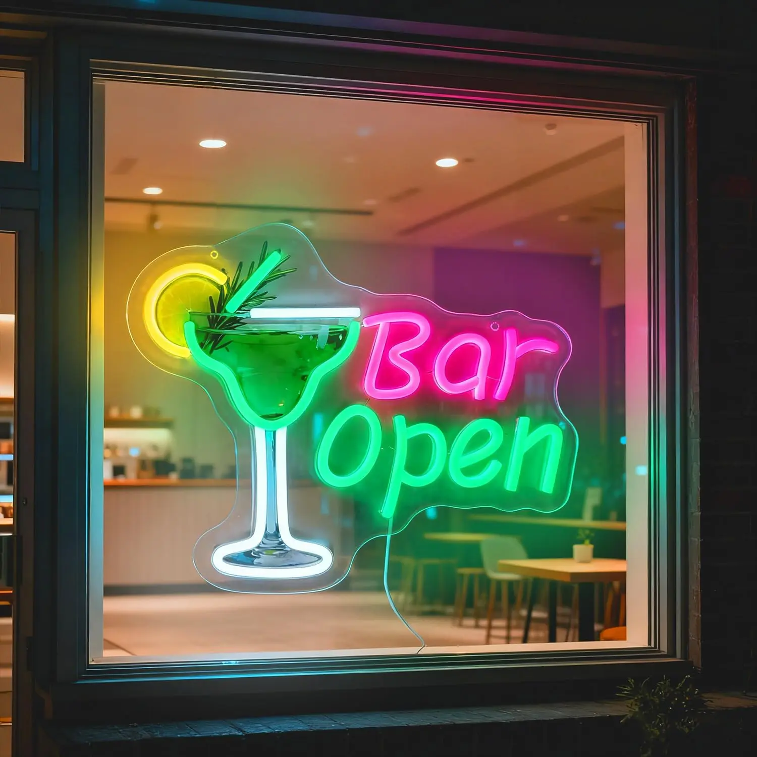 

Neon Bar Sign Business Art Wall Light Cocktail USB Power LED Light for Beer Bar Club Party Restaurant Bedroom Decoration Gift
