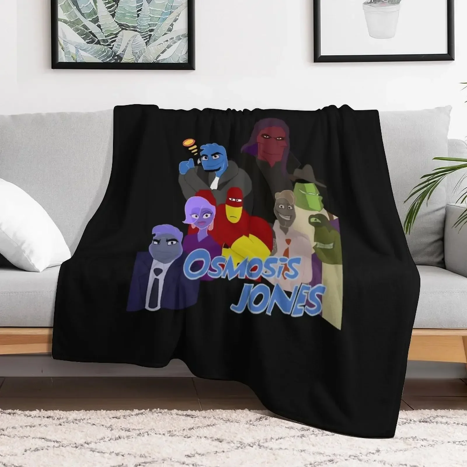 

Osmosis Jones Throw Blanket Sofa Polar Blankets