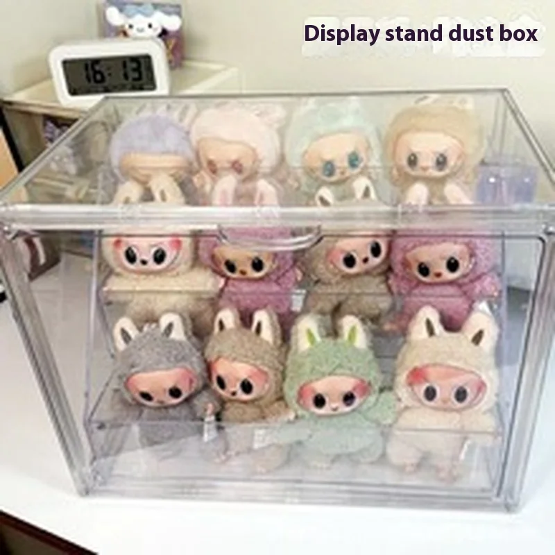 

Blind Box Storage Ladder style Display Rack Doll Doll Transparent Acrylic Handmade Bubble Mart Cute Grain Storage Rack