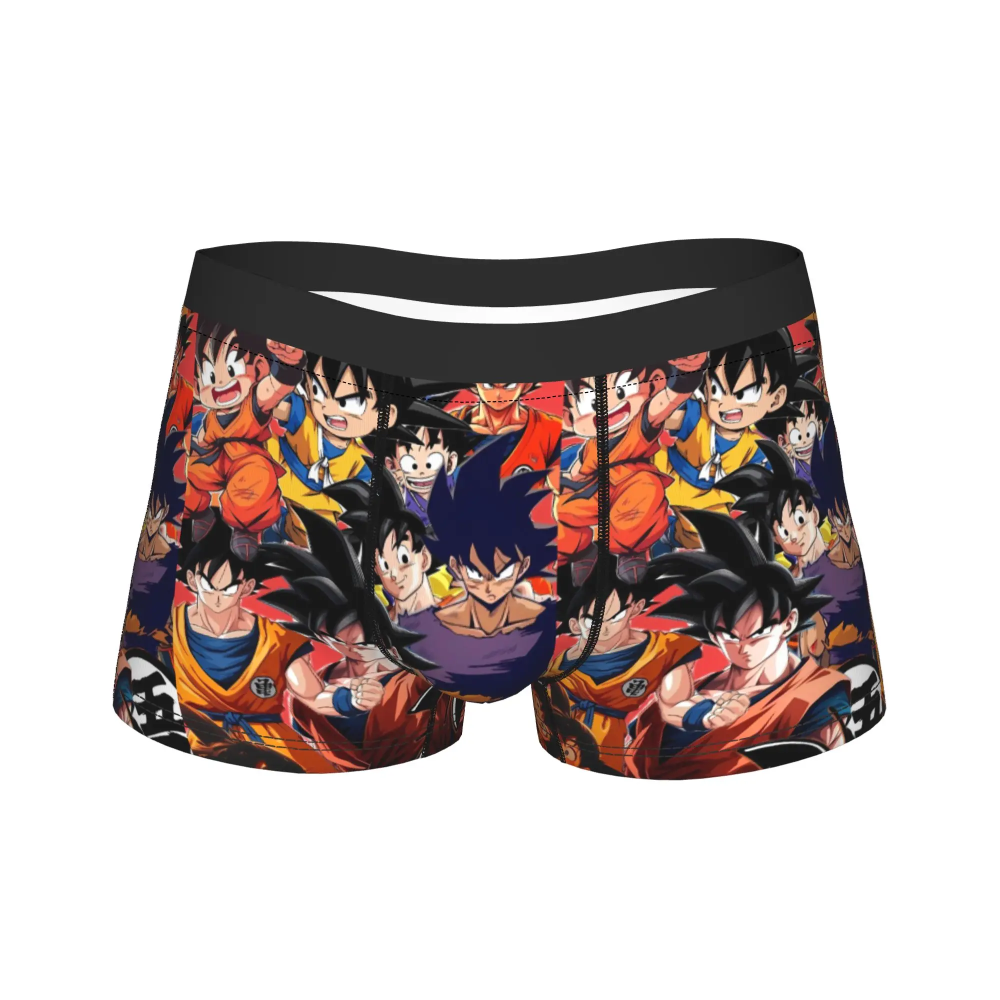 D-Dragon B-Ball 3D Japanese Anime Underwear  Men Shorts Briefs Classic Boxershorts Quality Pattern Oversize Panties