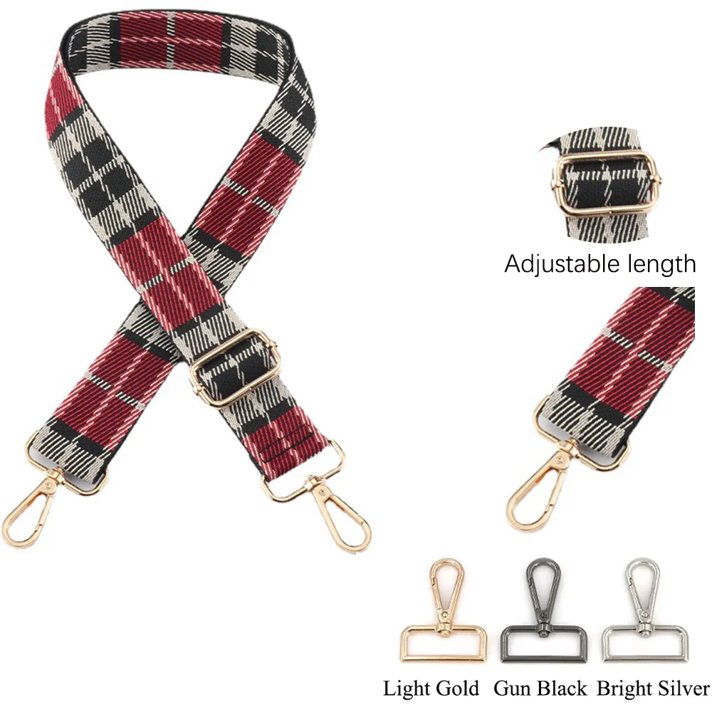 38mm Bag Strap Shoulder Strap Single Shoulder Diagonal New Mix And Match Adjustable Extended Shoulder Strap