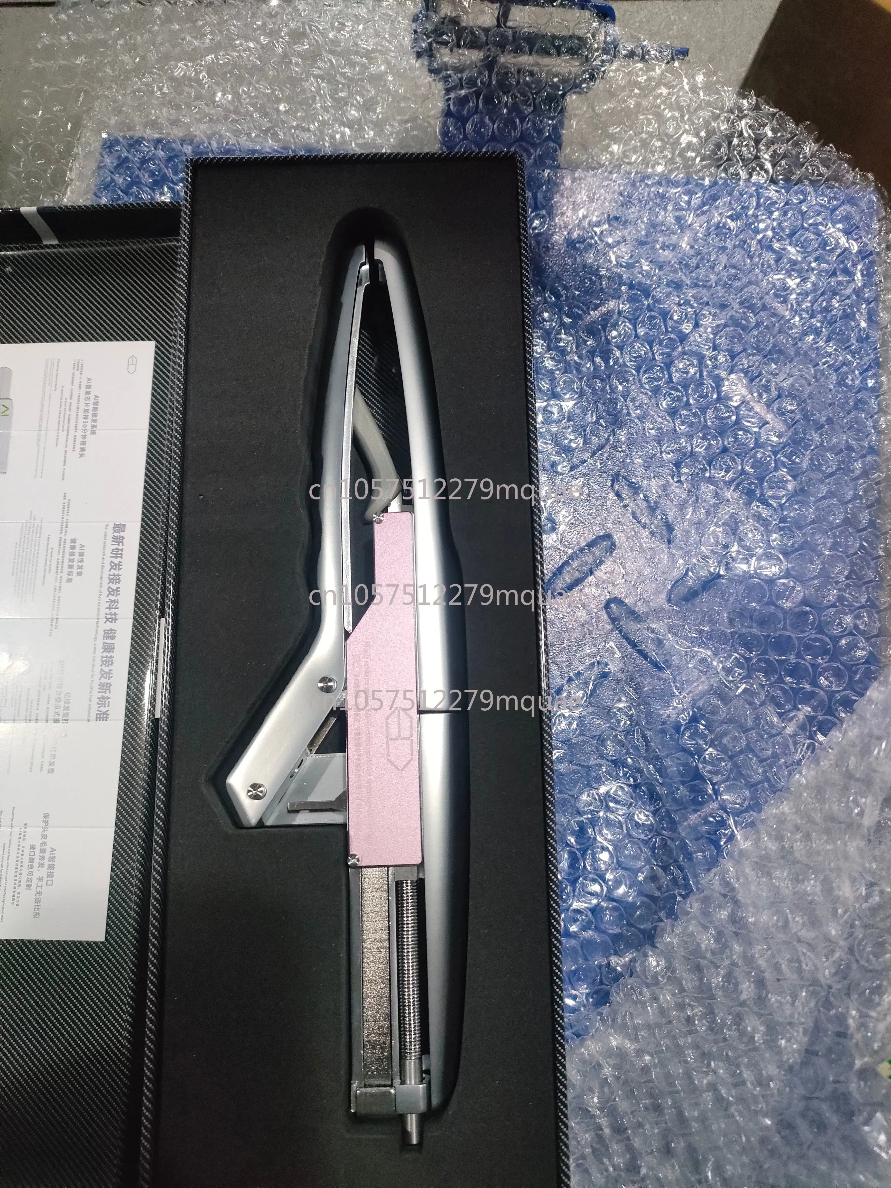 6D Hair Extension Machine with Plier Set with Extension Strands/Quick and Seamless Extension
