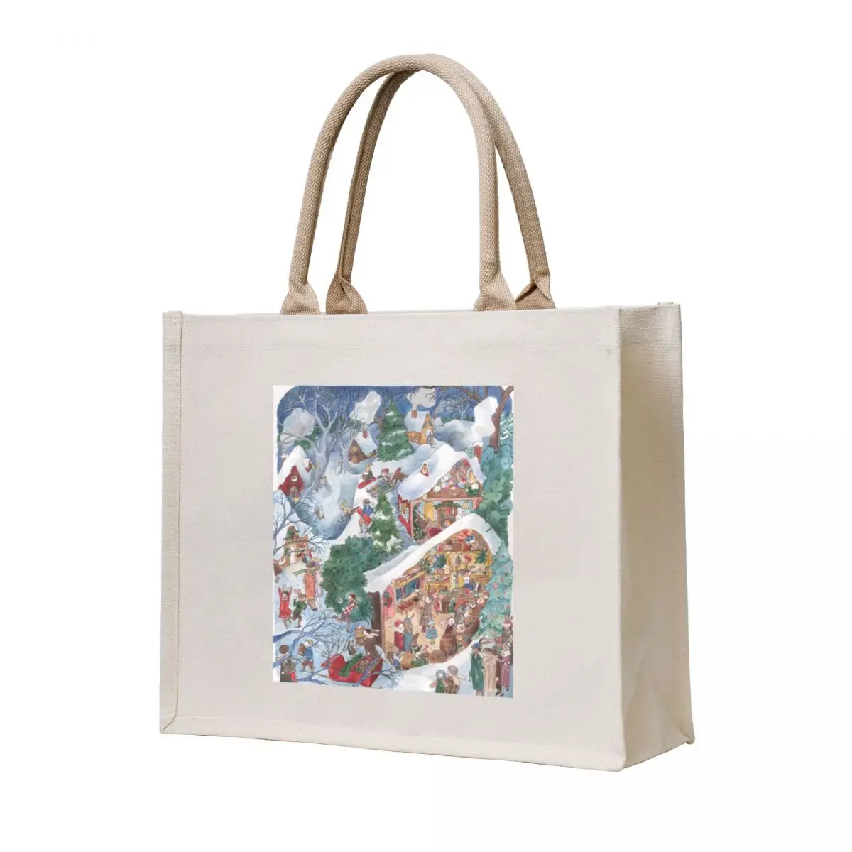 

Helen Bunny Holiday 2024 Tote Bag Women's beach bags bag luxury women tote bag screen