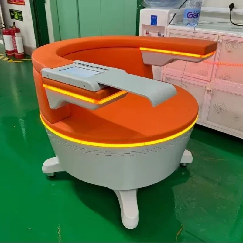 Silla de tratamiento de reparación posparto para mujer, estimulador de suelo pélvico femenino, reparación compacta, Emslim mejorada, belleza mejorada
