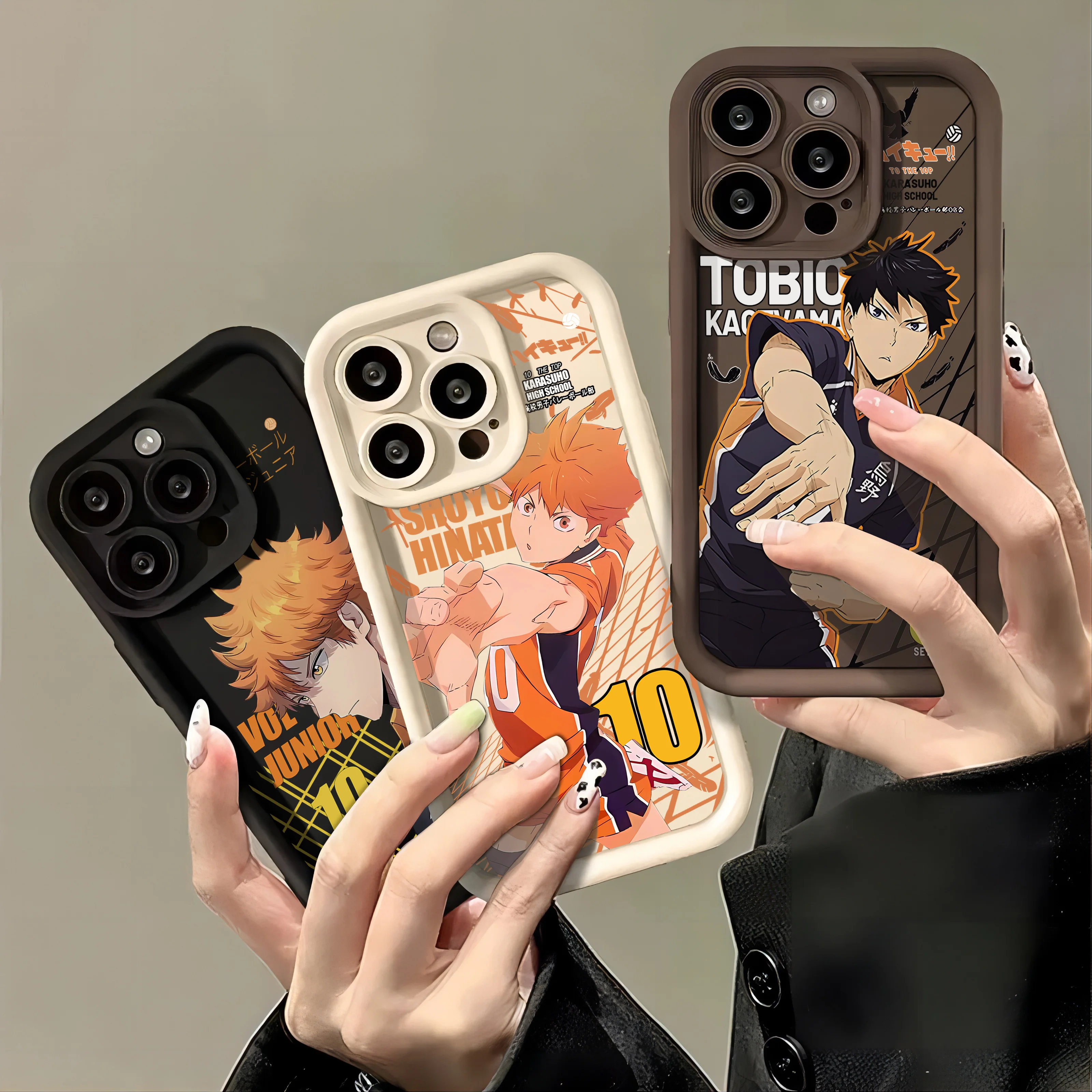 Anime Volleyball Haikyuu Phone Case For Samsung S24 S23 S22 S21 S20 Note 20 FE Plus Ultra 5G Soft Silicone TPU Cover
