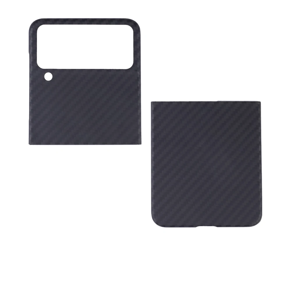Real Aramid Fiber For Samsung Galaxy Z Flip4 Phone Ultra-thin For Galaxy Flip 4 Carbon Fiber Protective F7310 CASE Cover