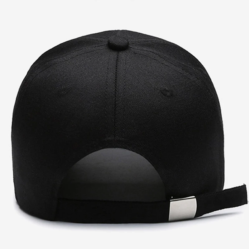 Four Seasons New Solid Color Embroidered Baseball Hat Men's and Women's Outdoor Leisure Sports Hat Sunscreen Fishing Hat image 6