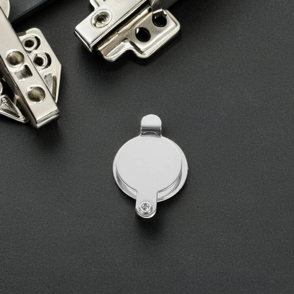 6 قطعة غطاء ثقب الباب النحاسي حامي الخصوصية لعارض الباب الأمامي للشقة ملحقات أمنية مضادة للسرقة #1