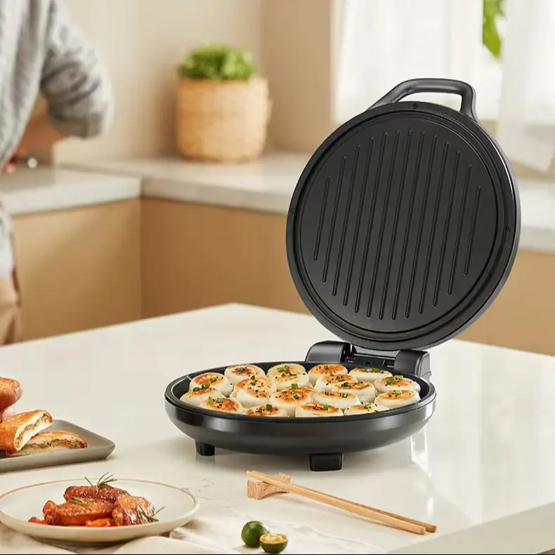 Jiuyang electric cake pan double-sided heating pancake pan deepened and enlarged electric cake stall new electric frying pan
