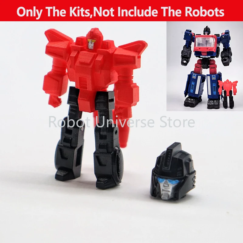 Siege Series Crosshairs 3D Printed Replacement Head Sculpt Upgrade Kit with Mini Targetmaster