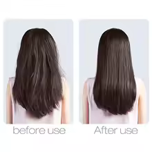Secale Seu Cabelo Curvado Com O Ferro Elétrico Cerâmico Térmico Nacional.