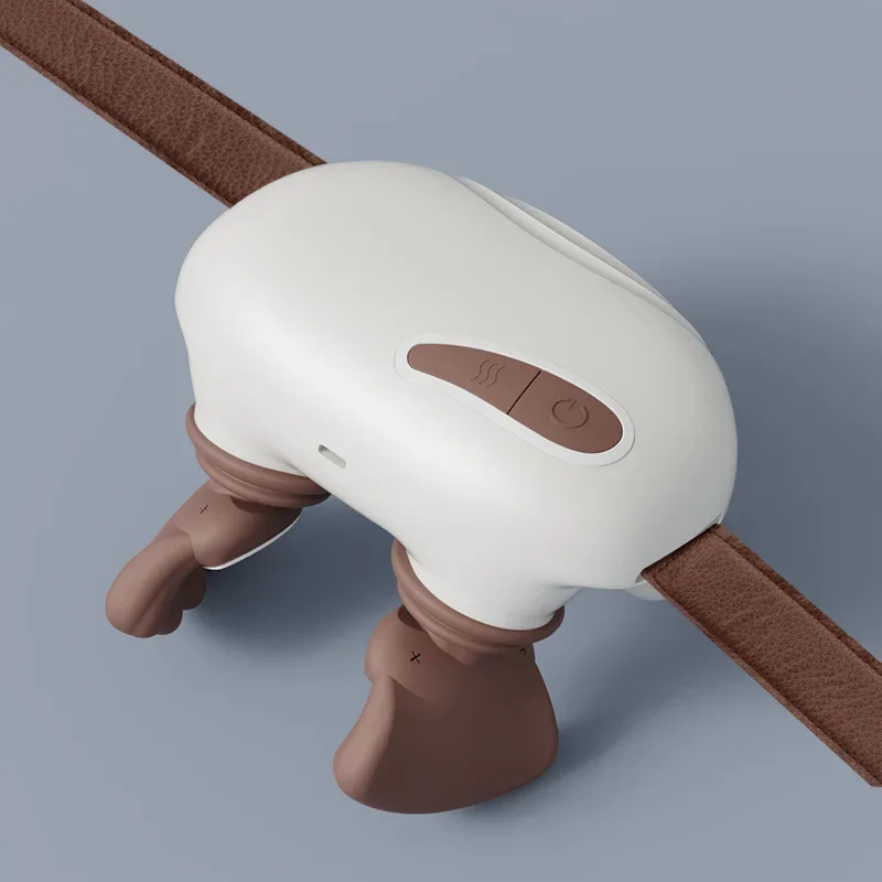 

Portable Mini Traps Cervical Neck Shoulder Massager Heating Shawl Home Kneading Comfortable Fabric Warmth for Relaxation