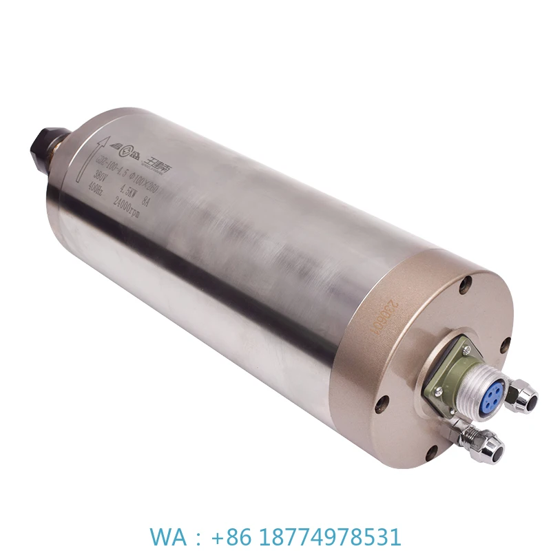 

er Cooled 4.5kw Spindle Water Cooling Cnc SpindlePrice GDZ-100-4.5 Spindel 380v 100mm Diameter ER20 Wat