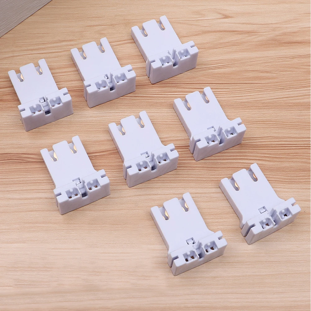 

8Pcs LED Testing Light Base Sturdy Tombstone Lampholder Replacement for Desk Floor Lamp Outdoor Indoor Use Lamp Accessories