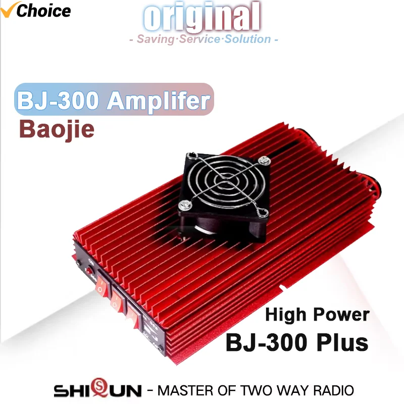 BJ-300 Plus Power Amplifier Baojie Long Range Communication Radio 100W FM 120W AM 150W SSB 3-30MHZ High Power CB Radios 12-14V