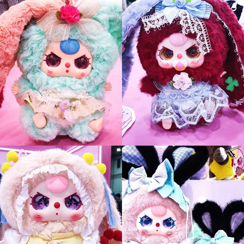 

Новый оригинальный продукт, трехлетний кролик-лилия, город 4-го поколения, слепая коробка, модная плюшевая игрушка, подвесная кукла, подарок на день рождения