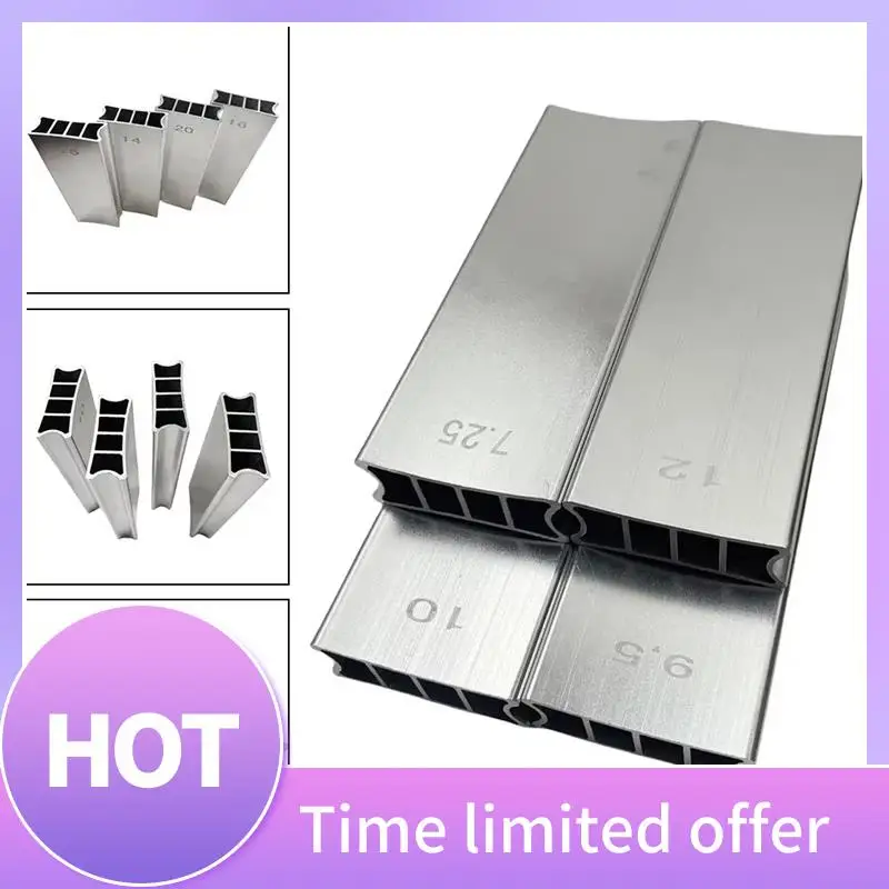 

1PC Two-Way Radius Sanding Block 20CM Aluminum Aolly Fret Leveling Fingerboard Luthier Tool Guitar Bass Sanding 7.5-15